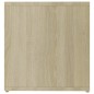 vidaXL Mueble de TV madera contrachapada roble Sonoma 142,5x35x36,5 cm vidaXL Mueble de TV madera contrachapada roble Sonoma 142,5x35x36,5 cm