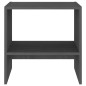 vidaXL Mesitas de noche 2 uds madera maciza pino gris 40x30,5x40 cm vidaXL Mesitas de noche 2 uds madera maciza pino gris 40x30,5x40 cm
