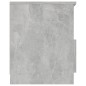 vidaXL Mesitas de noche 2 uds contrachapada gris hormigón 40x40x50 cm vidaXL Mesitas de noche 2 uds contrachapada gris hormigón 40x40x50 cm