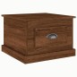 vidaXL Mesa de centro madera contrachapada marrón roble 50x50x35 cm vidaXL Mesa de centro madera contrachapada marrón roble 50x50x35 cm