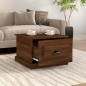 vidaXL Mesa de centro madera contrachapada marrón roble 50x50x35 cm vidaXL Mesa de centro madera contrachapada marrón roble 50x50x35 cm