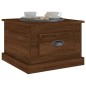 vidaXL Mesa de centro madera contrachapada marrón roble 50x50x35 cm vidaXL Mesa de centro madera contrachapada marrón roble 50x50x35 cm