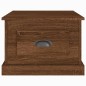 vidaXL Mesa de centro madera contrachapada marrón roble 50x50x35 cm vidaXL Mesa de centro madera contrachapada marrón roble 50x50x35 cm