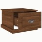 vidaXL Mesa de centro madera contrachapada marrón roble 50x50x35 cm vidaXL Mesa de centro madera contrachapada marrón roble 50x50x35 cm