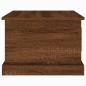 vidaXL Mesa de centro madera contrachapada marrón roble 50x50x35 cm vidaXL Mesa de centro madera contrachapada marrón roble 50x50x35 cm