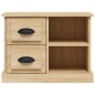 vidaXL Mesita de noche color roble Sonoma 60x35,5x45 cm vidaXL Mesita de noche color roble Sonoma 60x35,5x45 cm