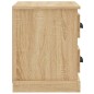 vidaXL Mesita de noche color roble Sonoma 60x35,5x45 cm vidaXL Mesita de noche color roble Sonoma 60x35,5x45 cm