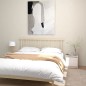 vidaXL Mesitas de noche 2 uds madera maciza pino blanco 40x30,5x40 cm vidaXL Mesitas de noche 2 uds madera maciza pino blanco 40x30,5x40 cm