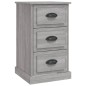 vidaXL Mesita de noche madera contrachapada gris Sonoma 39x39x67 cm vidaXL Mesita de noche madera contrachapada gris Sonoma 39x39x67 cm