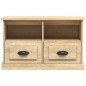 vidaXL Mueble para TV madera contrachapada roble Sonoma 80x35x50 cm vidaXL Mueble para TV madera contrachapada roble Sonoma 80x35x50 cm