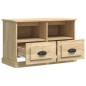 vidaXL Mueble para TV madera contrachapada roble Sonoma 80x35x50 cm vidaXL Mueble para TV madera contrachapada roble Sonoma 80x35x50 cm