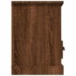 vidaXL Mueble para TV madera contrachapada marrón roble 100x35x50 cm vidaXL Mueble para TV madera contrachapada marrón roble 100x35x50 cm