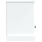 vidaXL Mueble de TV madera contrachapada blanco 100x35x50 cm vidaXL Mueble de TV madera contrachapada blanco 100x35x50 cm