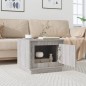 vidaXL Mesa de centro madera contrachapada gris Sonoma 51x50x44 cm vidaXL Mesa de centro madera contrachapada gris Sonoma 51x50x44 cm