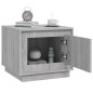 vidaXL Mesa de centro madera contrachapada gris Sonoma 51x50x44 cm vidaXL Mesa de centro madera contrachapada gris Sonoma 51x50x44 cm