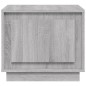 vidaXL Mesa de centro madera contrachapada gris Sonoma 51x50x44 cm vidaXL Mesa de centro madera contrachapada gris Sonoma 51x50x44 cm