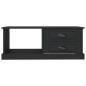 vidaXL Mesa de centro madera contrachapada negro 90x50x35 cm vidaXL Mesa de centro madera contrachapada negro 90x50x35 cm