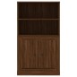 vidaXL Aparador de madera contrachapada marrón roble 60x35,5x103,5 cm vidaXL Aparador de madera contrachapada marrón roble 60x35,5x103,5 cm