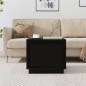 vidaXL Mesa de centro madera contrachapada negra 51x50x44 cm vidaXL Mesa de centro madera contrachapada negra 51x50x44 cm