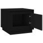 vidaXL Mesa de centro madera contrachapada negra 51x50x44 cm vidaXL Mesa de centro madera contrachapada negra 51x50x44 cm