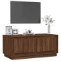 vidaXL Mesa de centro madera contrachapada marrón roble 102x50x44 cm vidaXL Mesa de centro madera contrachapada marrón roble 102x50x44 cm