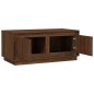 vidaXL Mesa de centro madera contrachapada marrón roble 102x50x44 cm vidaXL Mesa de centro madera contrachapada marrón roble 102x50x44 cm