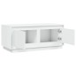 vidaXL Mesa de centro madera contrachapada blanco 102x50x44 cm