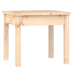 vidaXL Banco de jardín madera maciza de pino 50x44x45 cm