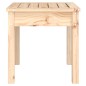 vidaXL Banco de jardín madera maciza de pino 50x44x45 cm vidaXL Banco de jardín madera maciza de pino 50x44x45 cm