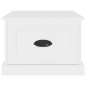 vidaXL Mesa de centro madera contrachapada blanco 50x50x35 cm vidaXL Mesa de centro madera contrachapada blanco 50x50x35 cm