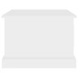 vidaXL Mesa de centro madera contrachapada blanco 50x50x35 cm vidaXL Mesa de centro madera contrachapada blanco 50x50x35 cm