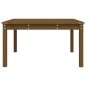 vidaXL Mesa de jardín madera maciza pino marrón miel 82,5x82,5x45 cm vidaXL Mesa de jardín madera maciza pino marrón miel 82,5x82,5x45 cm