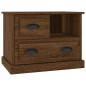 vidaXL Mesita de noche marrón roble 60x39x45 cm vidaXL Mesita de noche marrón roble 60x39x45 cm