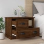 vidaXL Mesita de noche marrón roble 60x39x45 cm vidaXL Mesita de noche marrón roble 60x39x45 cm