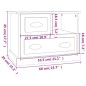 vidaXL Mesita de noche marrón roble 60x39x45 cm vidaXL Mesita de noche marrón roble 60x39x45 cm