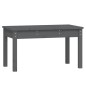 vidaXL Banco de jardín madera maciza pino gris 80x44x45 cm vidaXL Banco de jardín madera maciza pino gris 80x44x45 cm