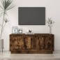 vidaXL Mesa de centro madera contrachapada roble ahumado 102x50x44 cm vidaXL Mesa de centro madera contrachapada roble ahumado 102x50x44 cm