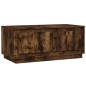 vidaXL Mesa de centro madera contrachapada roble ahumado 102x50x44 cm vidaXL Mesa de centro madera contrachapada roble ahumado 102x50x44 cm