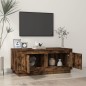 vidaXL Mesa de centro madera contrachapada roble ahumado 102x50x44 cm vidaXL Mesa de centro madera contrachapada roble ahumado 102x50x44 cm