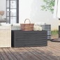 vidaXL Baúl de jardín madera maciza de pino gris 101x50,5x46,5 cm vidaXL Baúl de jardín madera maciza de pino gris 101x50,5x46,5 cm