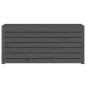 vidaXL Baúl de jardín madera maciza de pino gris 101x50,5x46,5 cm vidaXL Baúl de jardín madera maciza de pino gris 101x50,5x46,5 cm