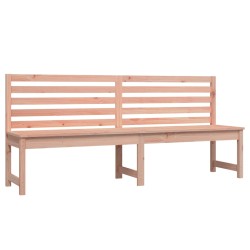 vidaXL Banco de jardín madera maciza abeto de Douglas 201,5 cm