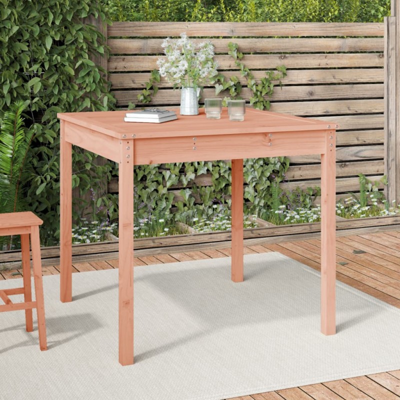 vidaXL Mesa de jardín madera maciza de abeto Douglas 82,5x82,5x76 cm vidaXL Mesa de jardín madera maciza de abeto Douglas 82,5x82,5x76 cm
