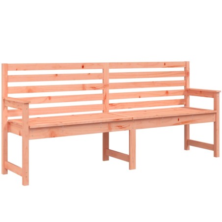 vidaXL Banco de jardín madera maciza abeto de Douglas 203,5x48x91,5 cm