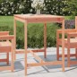 vidaXL Mesa de jardín madera maciza Douglas 121x82,5x110 cm