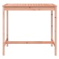 vidaXL Mesa de jardín madera maciza Douglas 121x82,5x110 cm