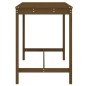 vidaXL Mesa de jardín madera maciza pino marrón miel 121x82,5x110 cm vidaXL Mesa de jardín madera maciza pino marrón miel 121x82,5x110 cm