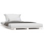vidaXL Estructura de cama madera maciza de pino blanco 90x200 cm vidaXL Estructura de cama madera maciza de pino blanco 90x200 cm