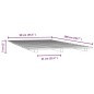 vidaXL Estructura de cama madera maciza de pino blanco 90x200 cm vidaXL Estructura de cama madera maciza de pino blanco 90x200 cm