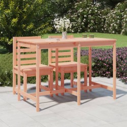vidaXL Mesa de jardín madera maciza Douglas 159,5x82,5x110 cm